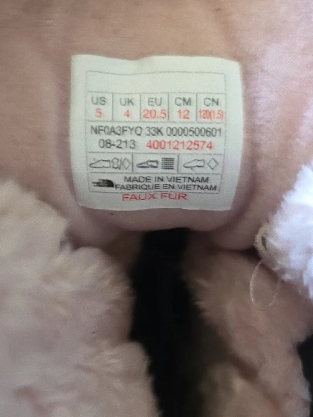 The North Face warm durable